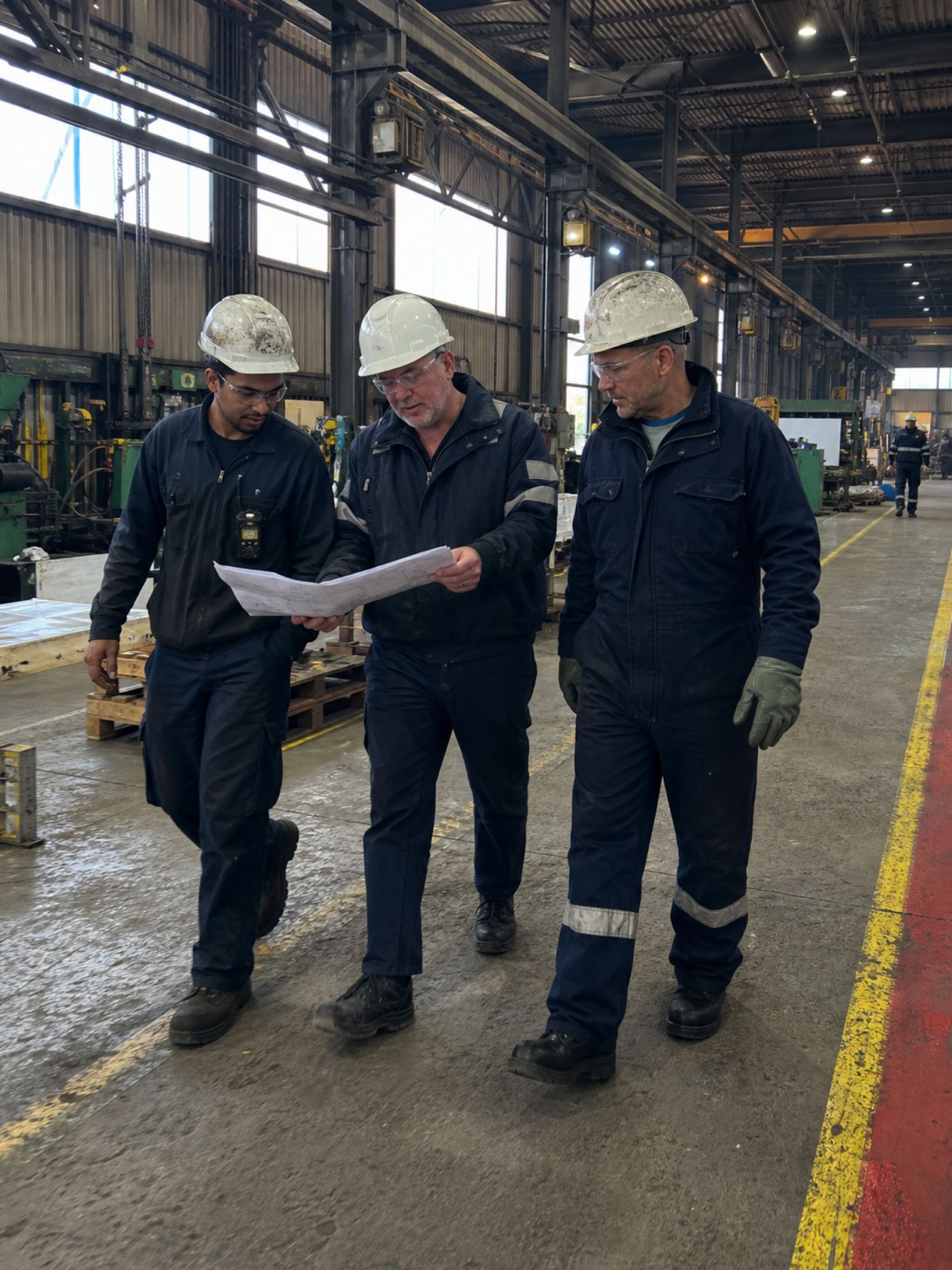 JAC project team on site